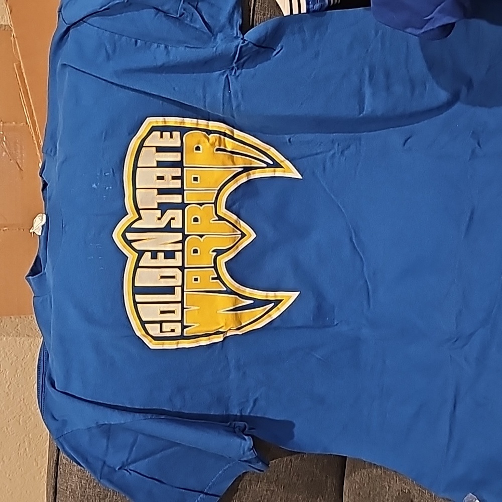 Custom "Golden State Warrior," Size xl shirt see photos for condition